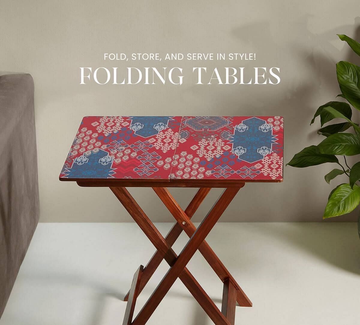 Garden of Grace Folding Side Table