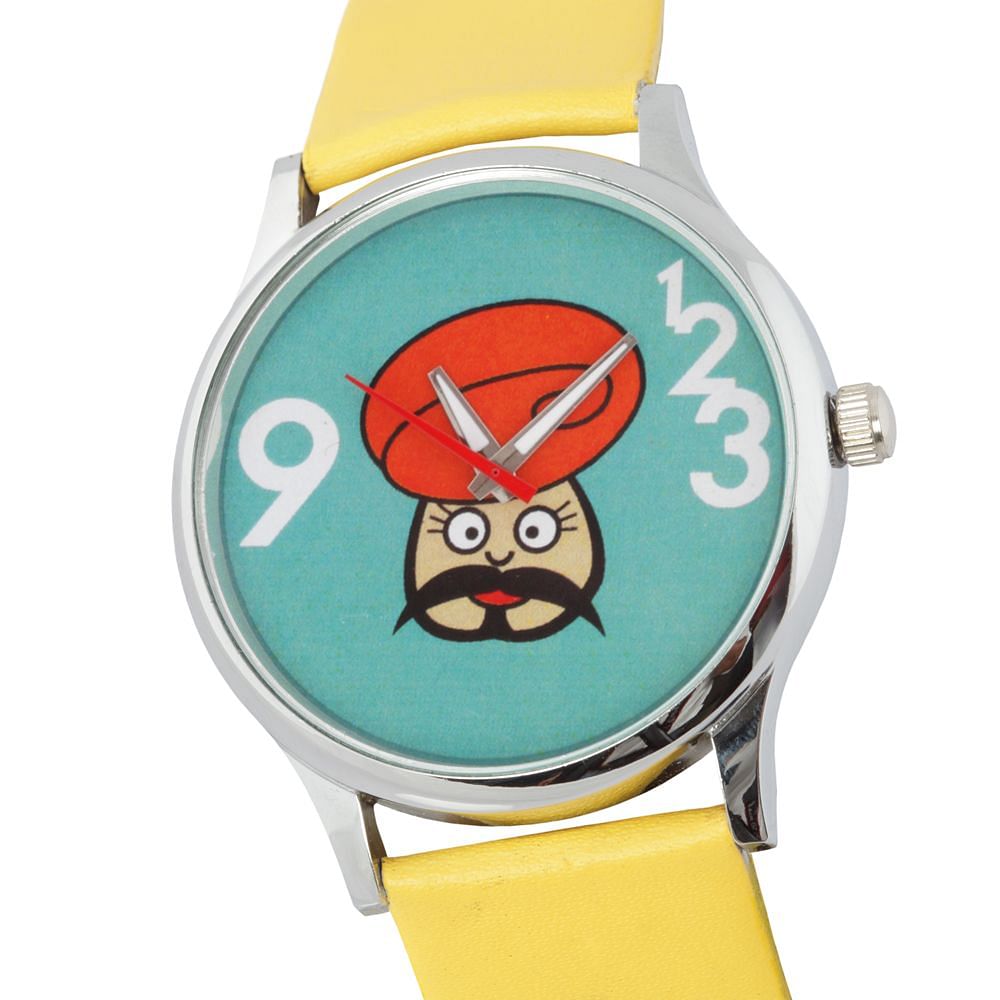 Moustache Man Wrist Watch