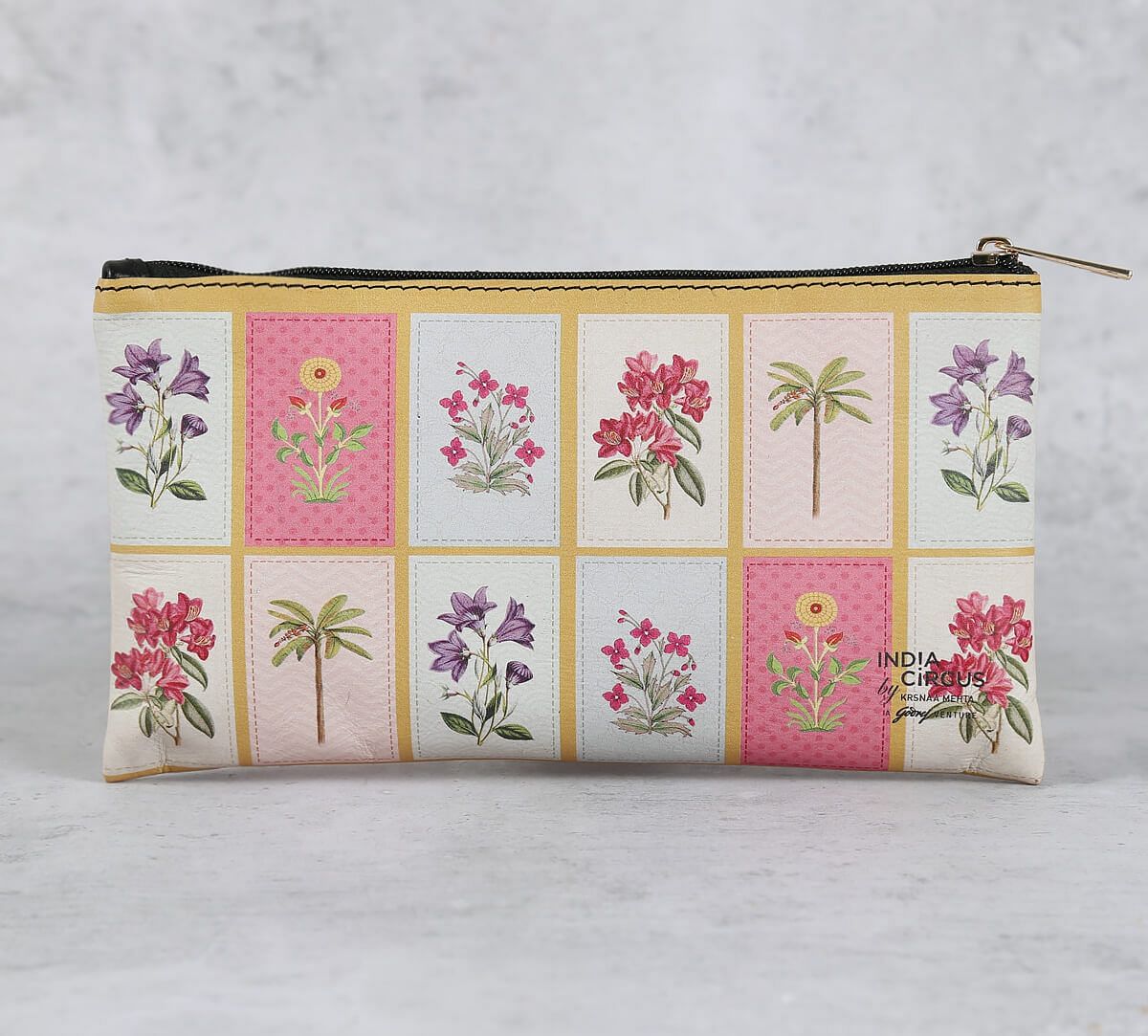 India Cicrcus by Krsnaa Mehta Blossom Treasure Utility Pouch