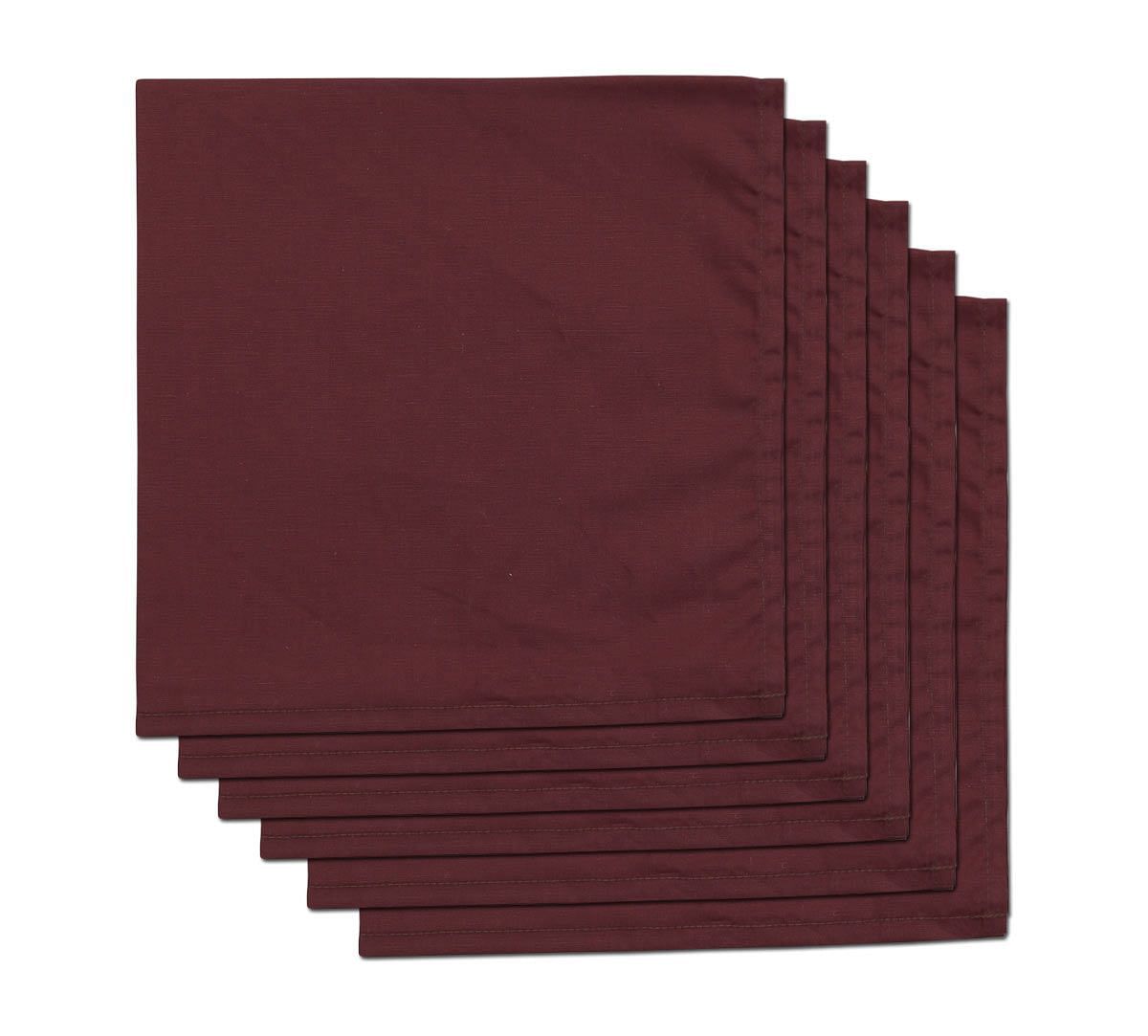 India Circus Amethyst Table Napkin Set of 6