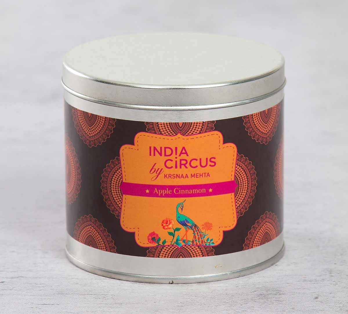 India Circus Apple Cinnamon Tin Candle