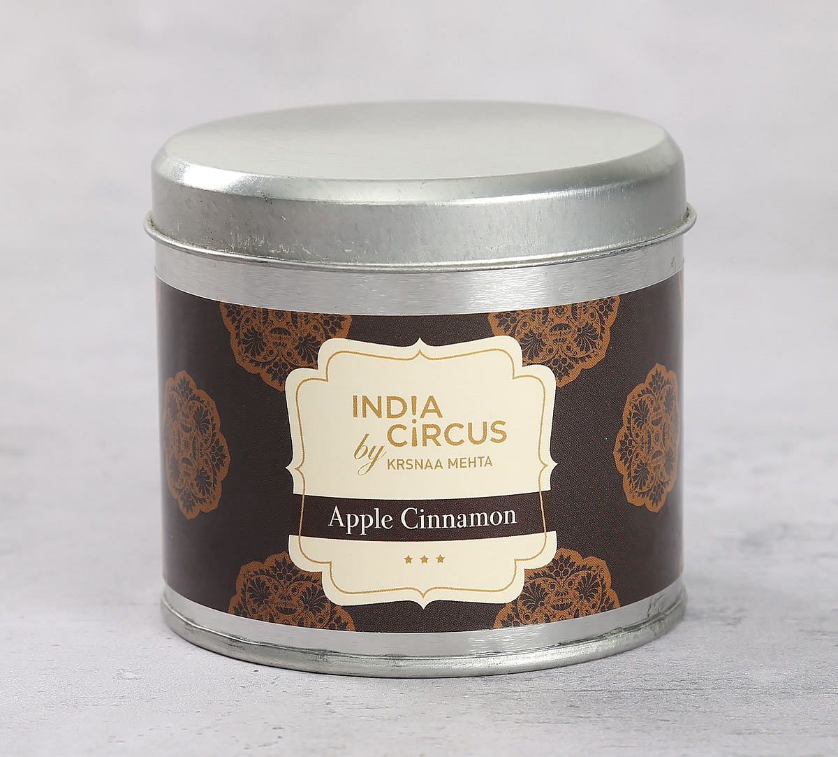 India Circus Apple Cinnamon Tin Candle