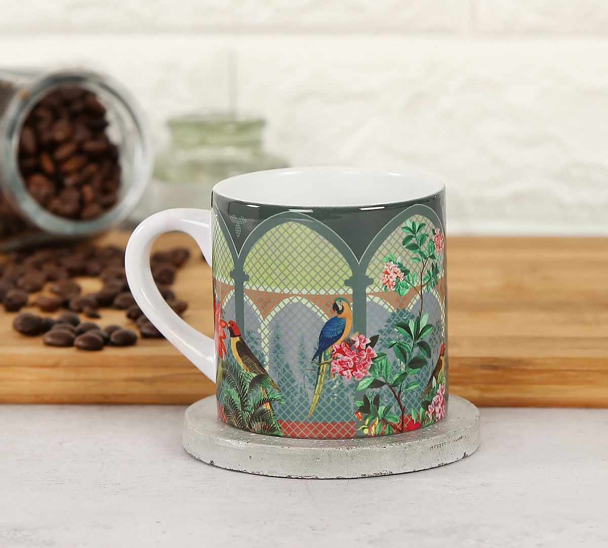 India Circus Arches of Enigma Espresso Mug