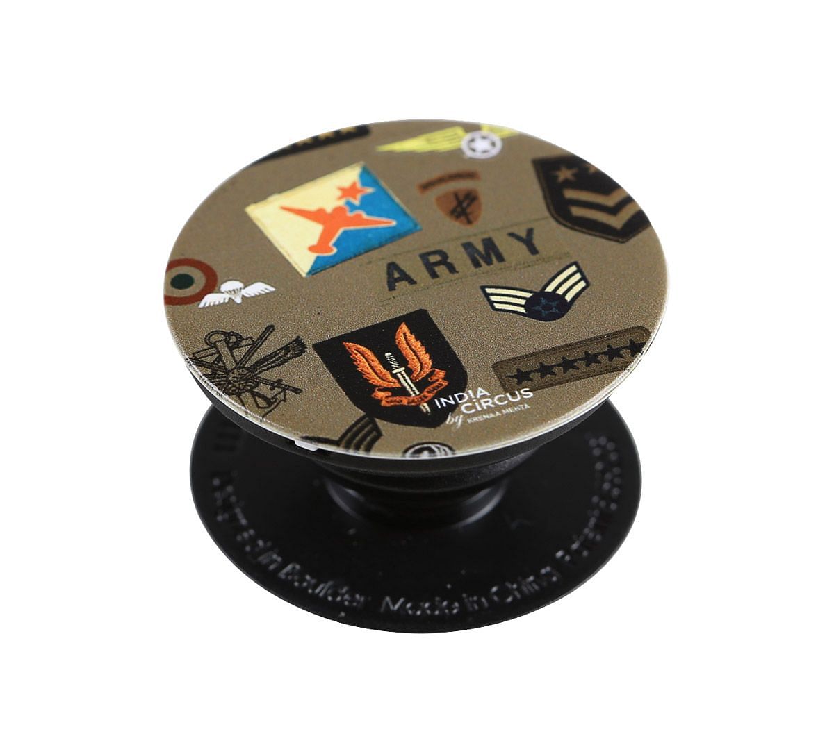 India Circus Army Badges Rush Popsocket