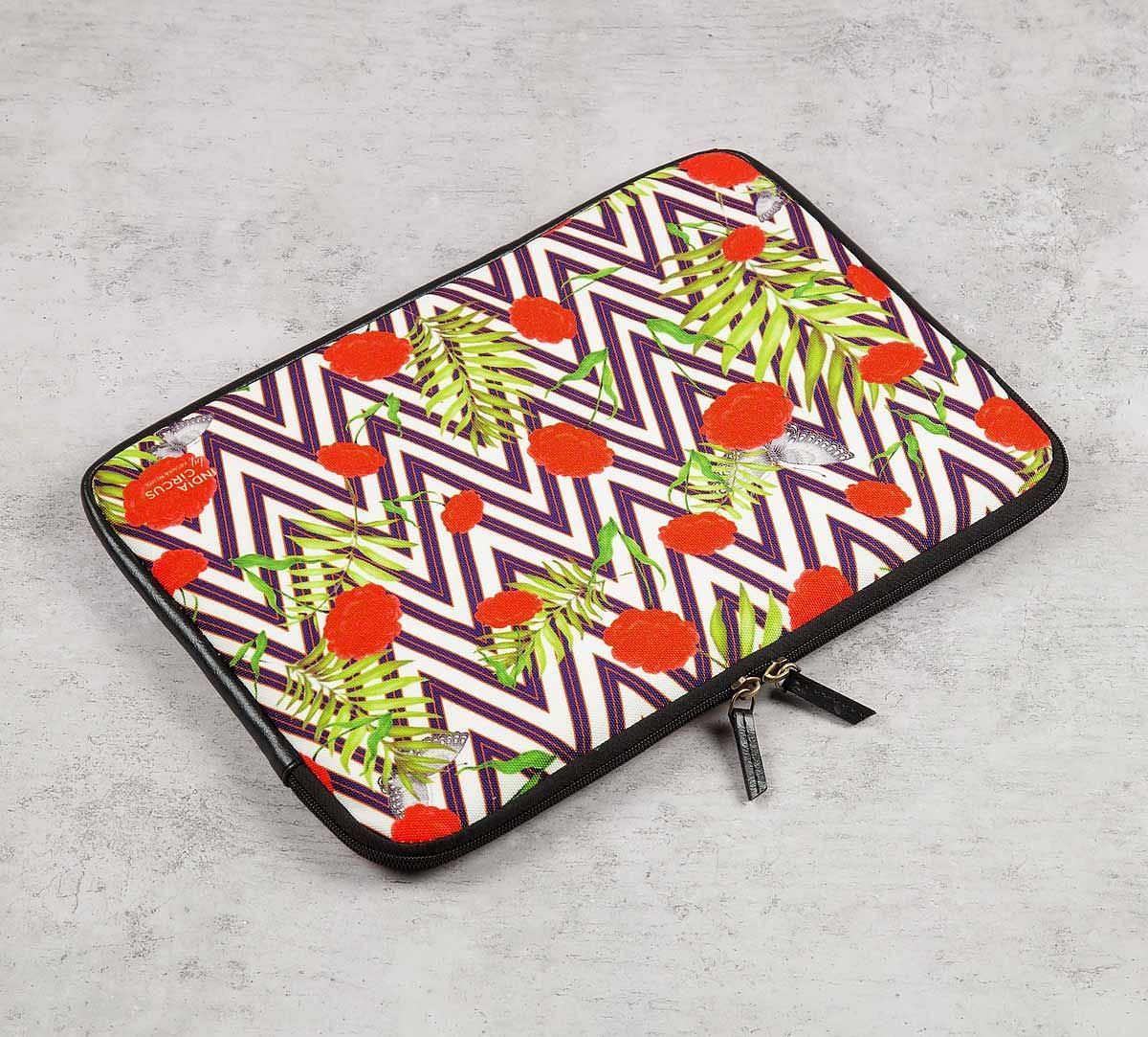 India Circus Bayrose Chevron 13-inch Laptop Bag