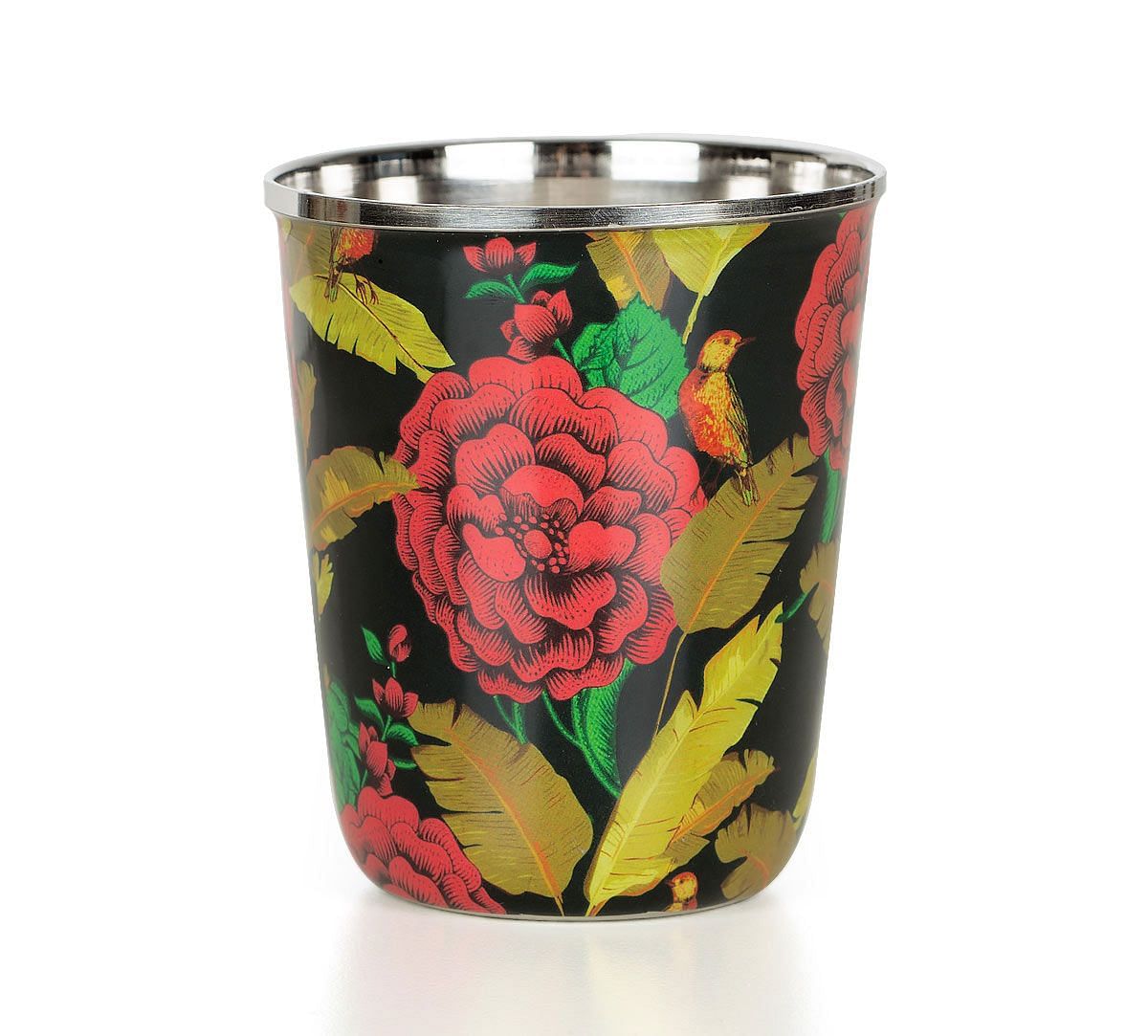 India Circus Bayrose Romance Small Steel Tumbler Set of 2
