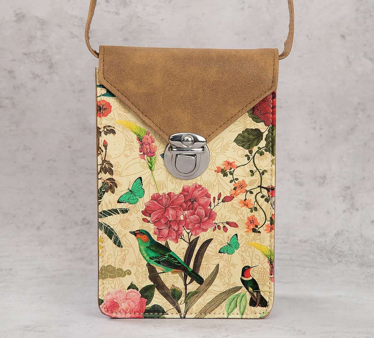 India Circus Bird Land Mobile Sling Bag