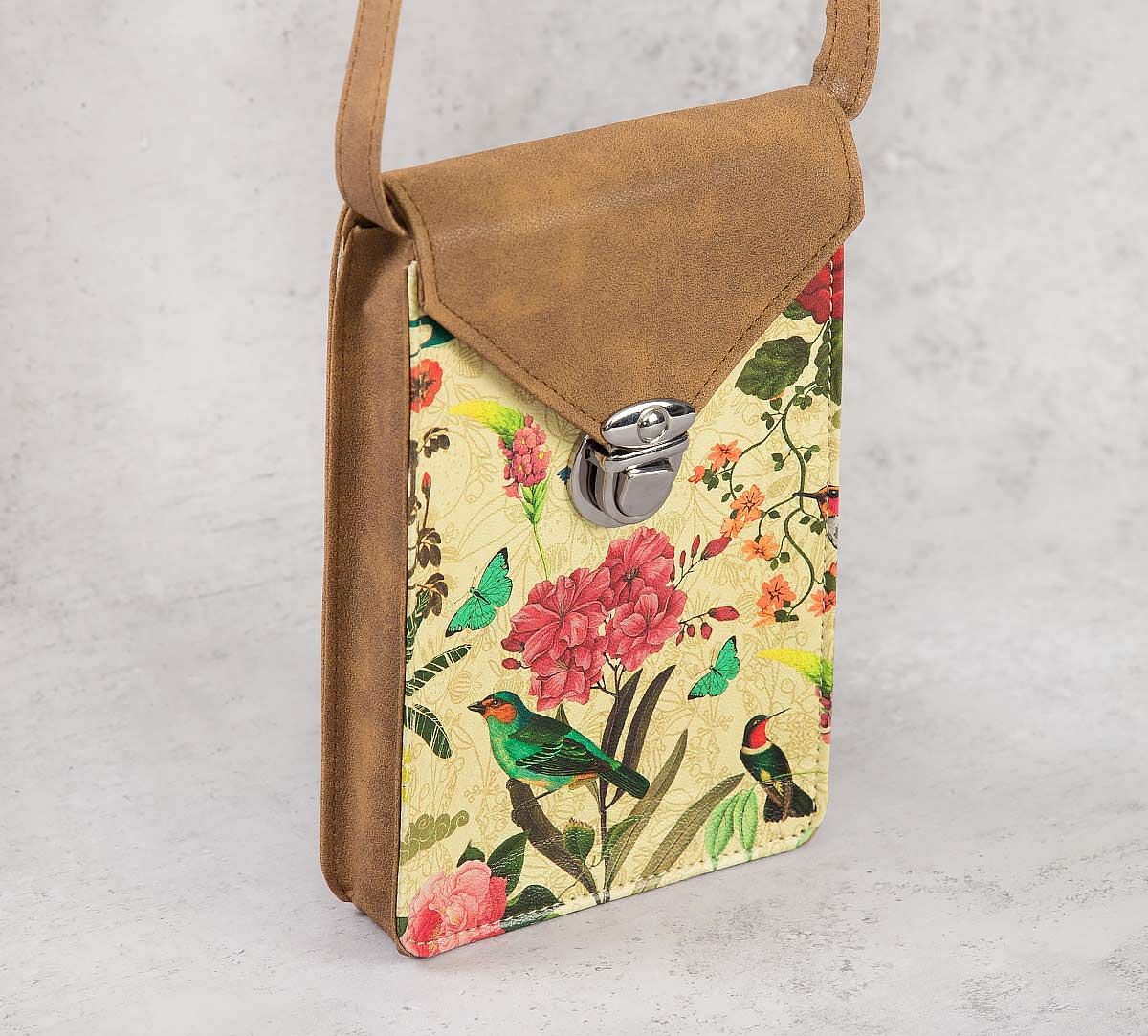 India Circus Bird Land Mobile Sling Bag