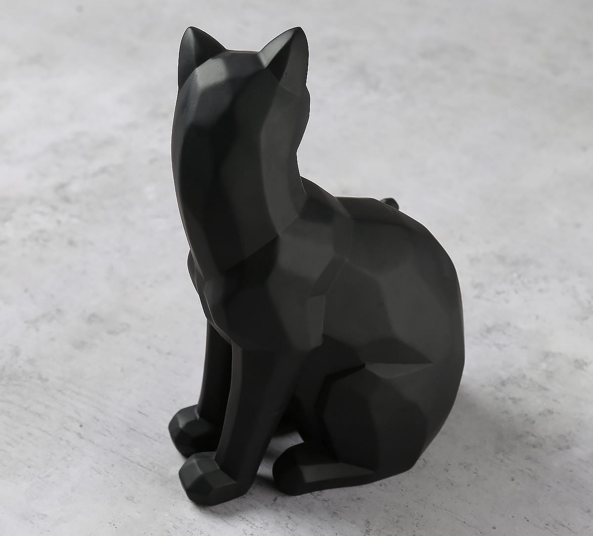 India Circus Black Cat Figurine