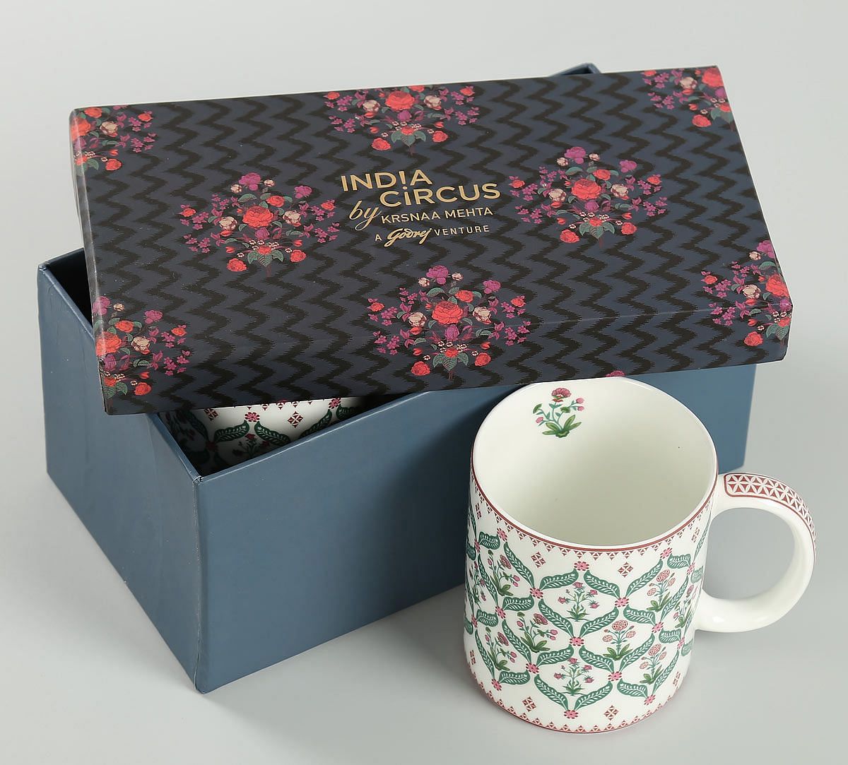 India Circus Blooming Dahlia Coffee Mug