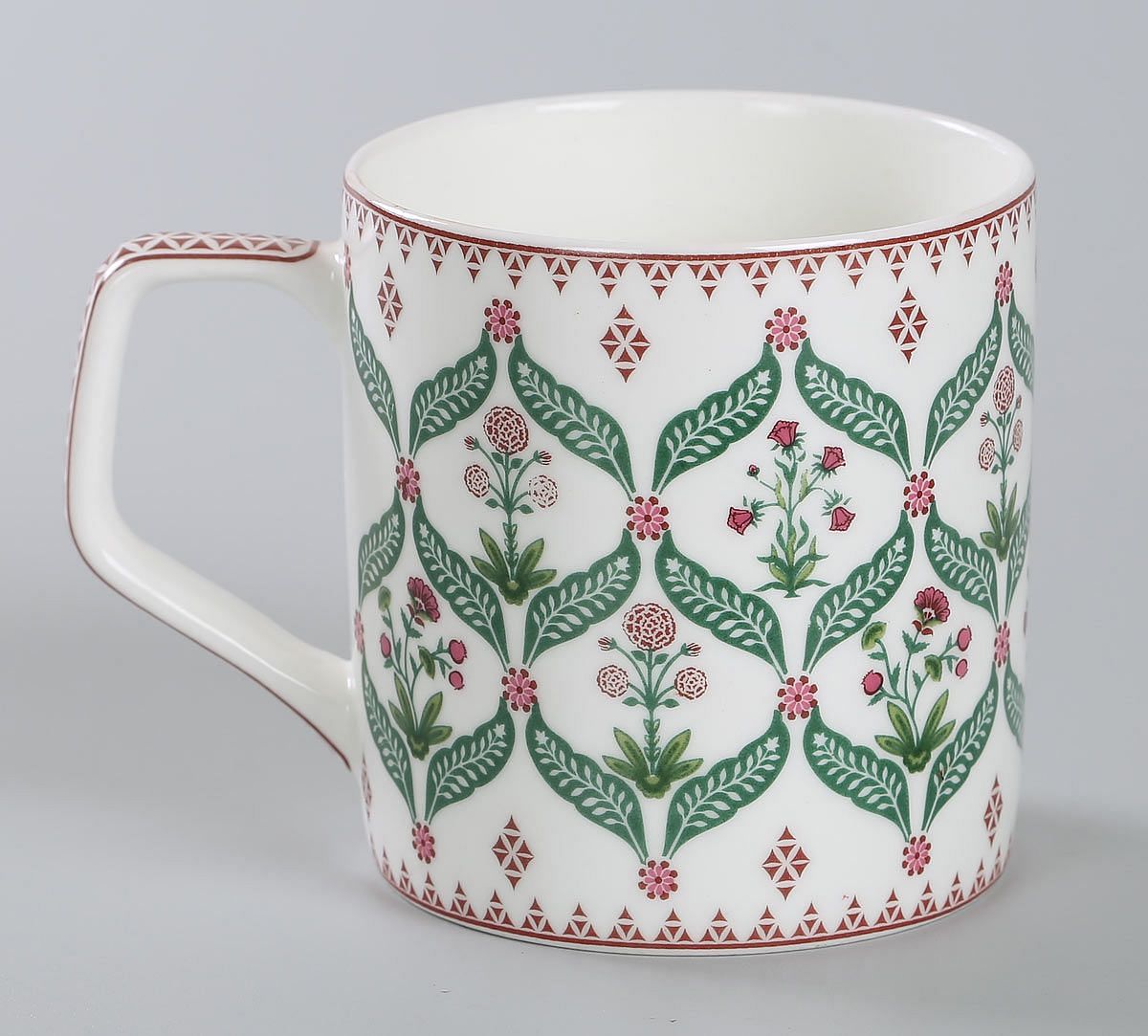 India Circus Blooming Dahlia Mug Set of 6