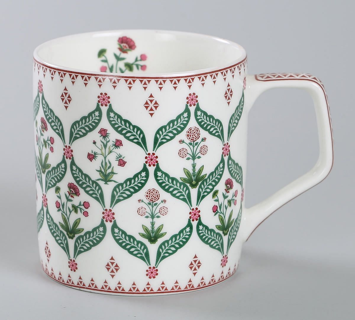 India Circus Blooming Dahlia Mug Set of 6