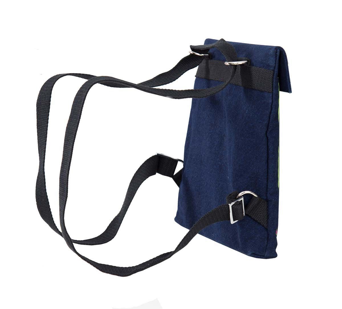 India Circus Bombay Dramatics Sling Denim Backpack