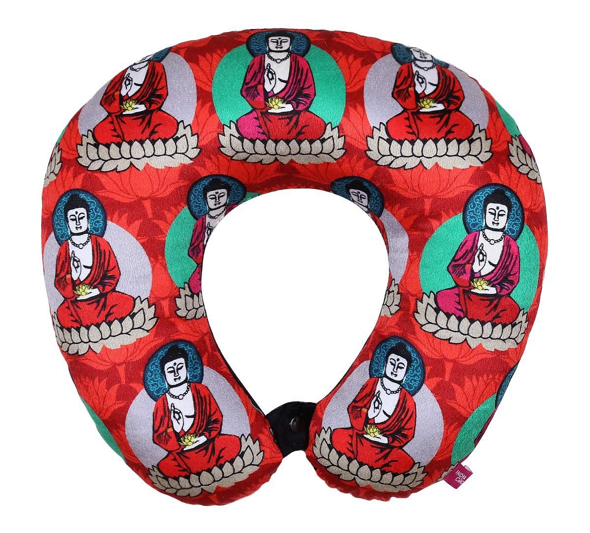 India Circus Buddatva Mandala Neck Pillow