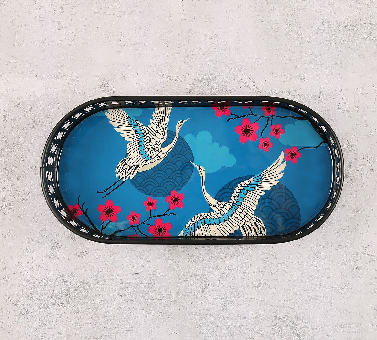 India Circus by Krsnaa Mehta Aerial Moments Rectangle Iron Tray