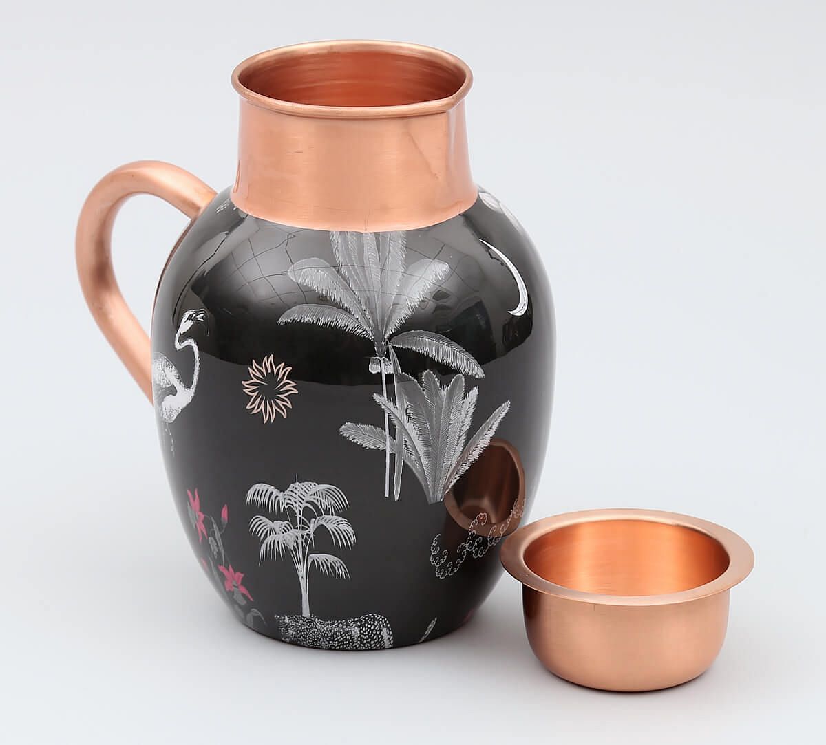 India Circus by Krsnaa Mehta Animalia Creations Copper Jug Set