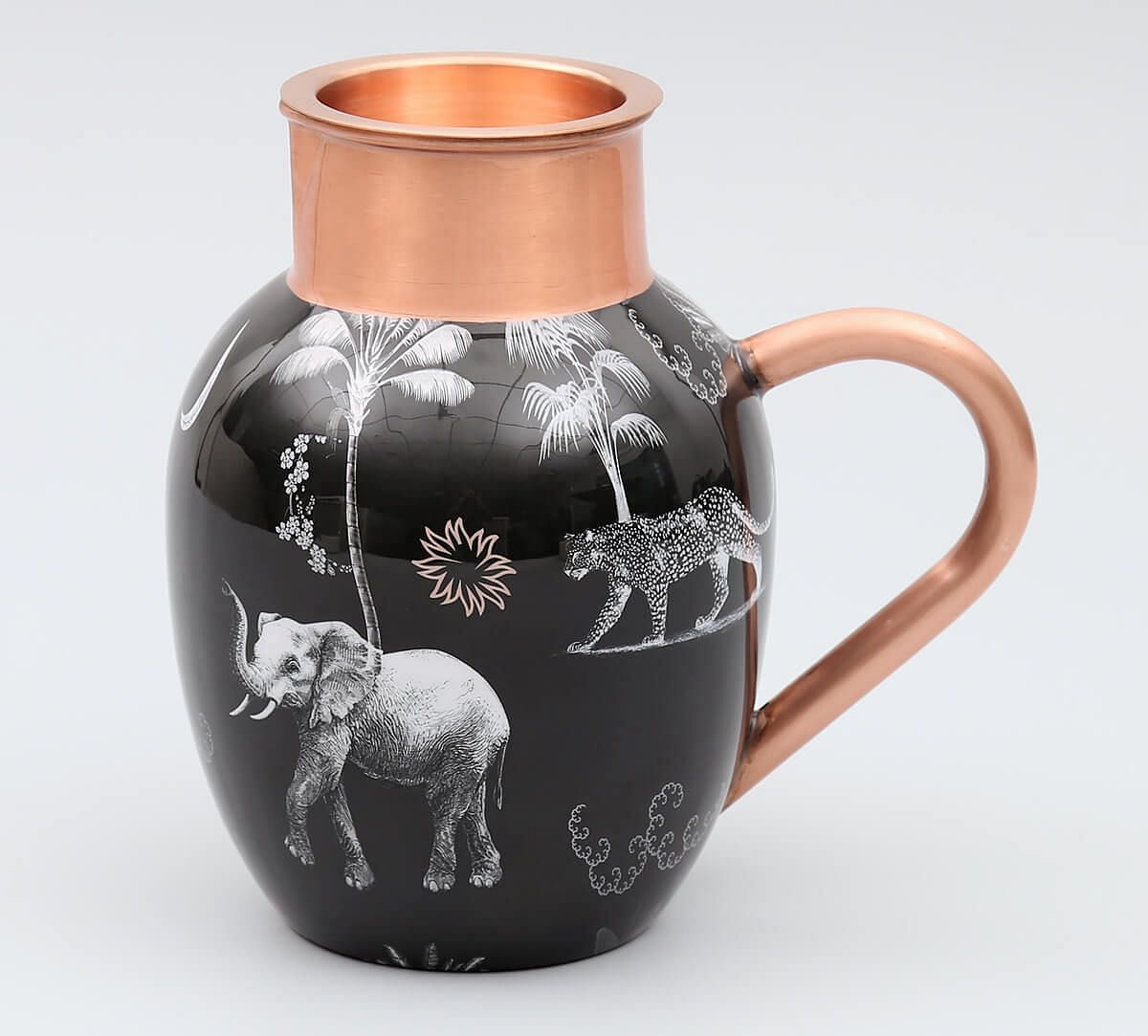 India Circus by Krsnaa Mehta Animalia Creations Copper Jug Set