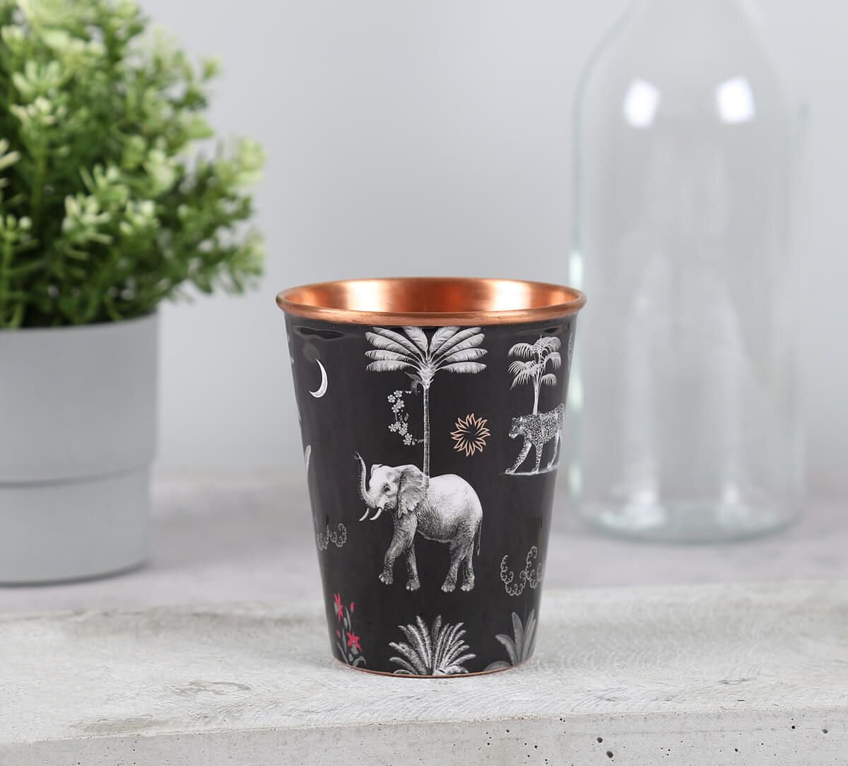 India Circus by Krsnaa Mehta Animalia Creations Copper Tumbler Big