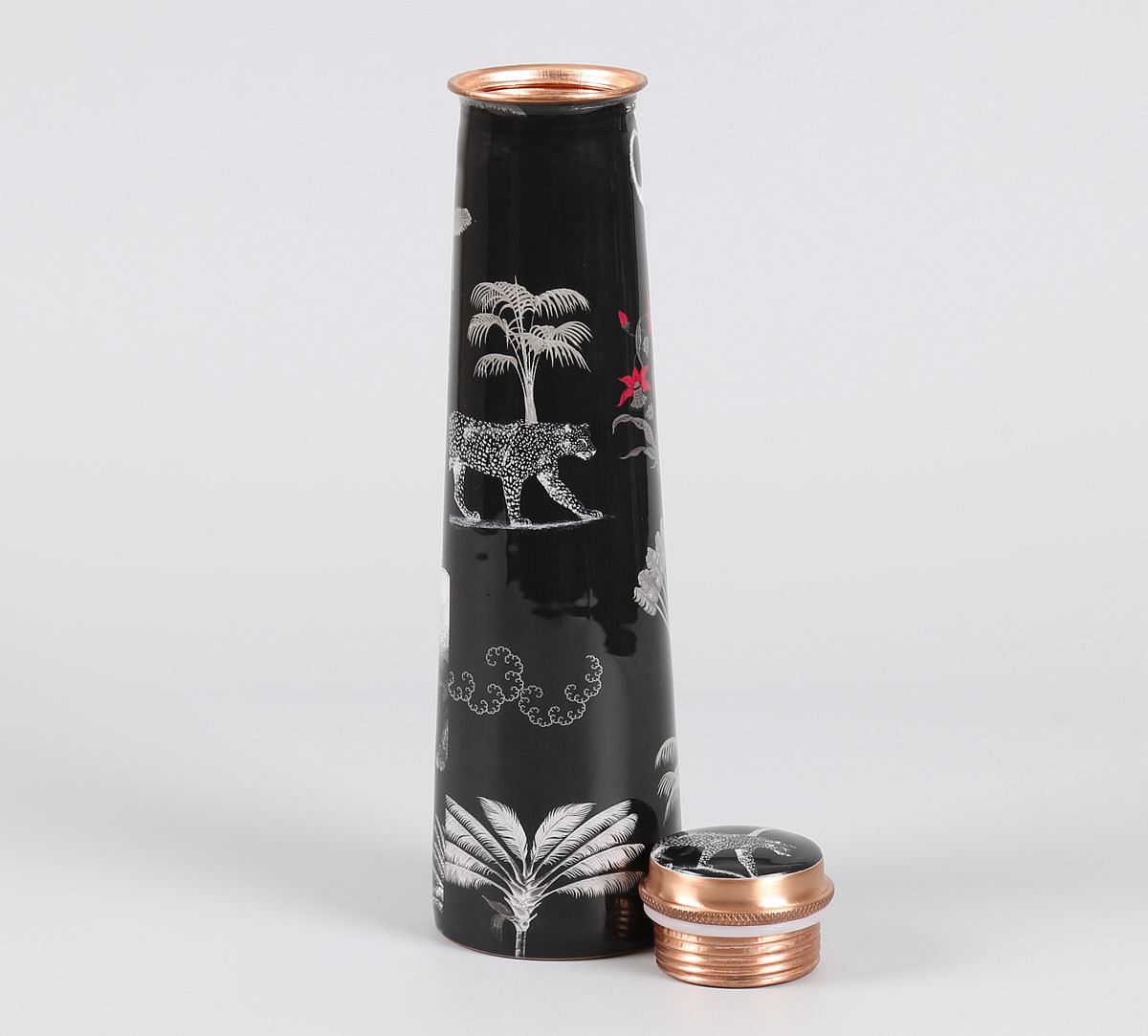 India Circus by Krsnaa Mehta Animalia Creations Tapered Copper Bottle