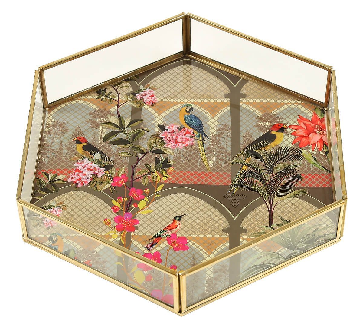 India Circus by Krsnaa Mehta Arches of Enigma Hexagon Tray