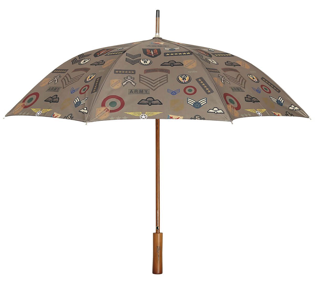 India Circus by Krsnaa Mehta Army Badges Rush Long Umbrella