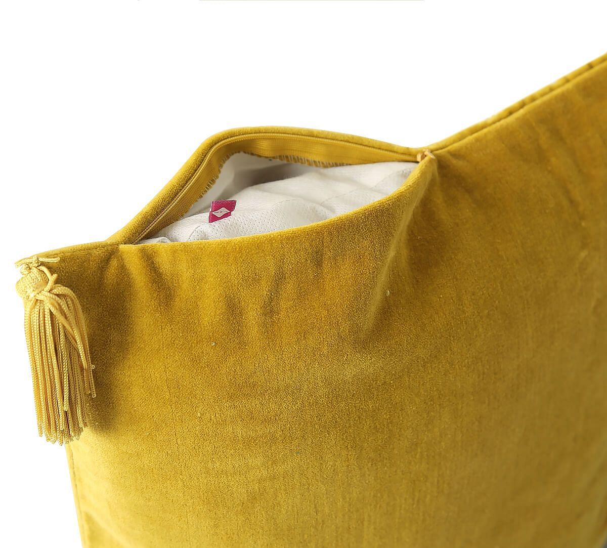 India Circus by Krsnaa Mehta Aureolin Decorated Adorn Cushion Cover