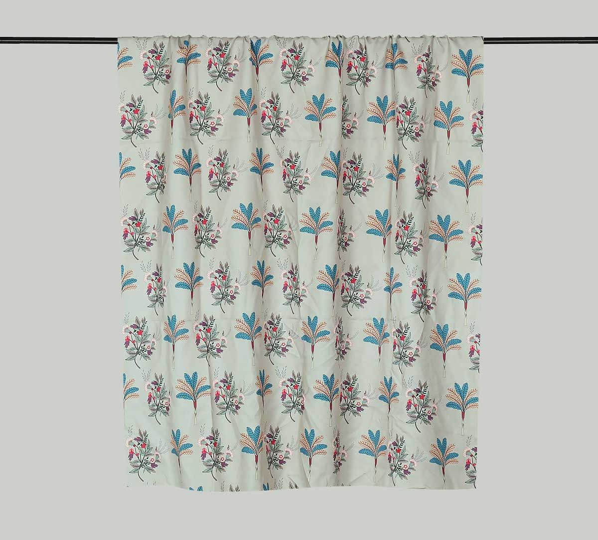 India Circus by Krsnaa Mehta Beige Inflorescence Dreams Fabric