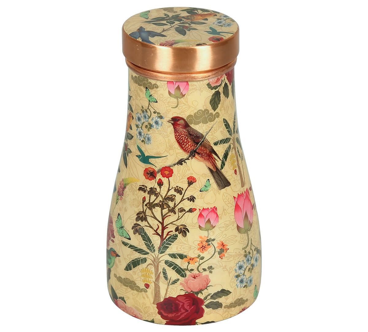 India Circus by Krsnaa Mehta Bird Land Bedside Copper Jar