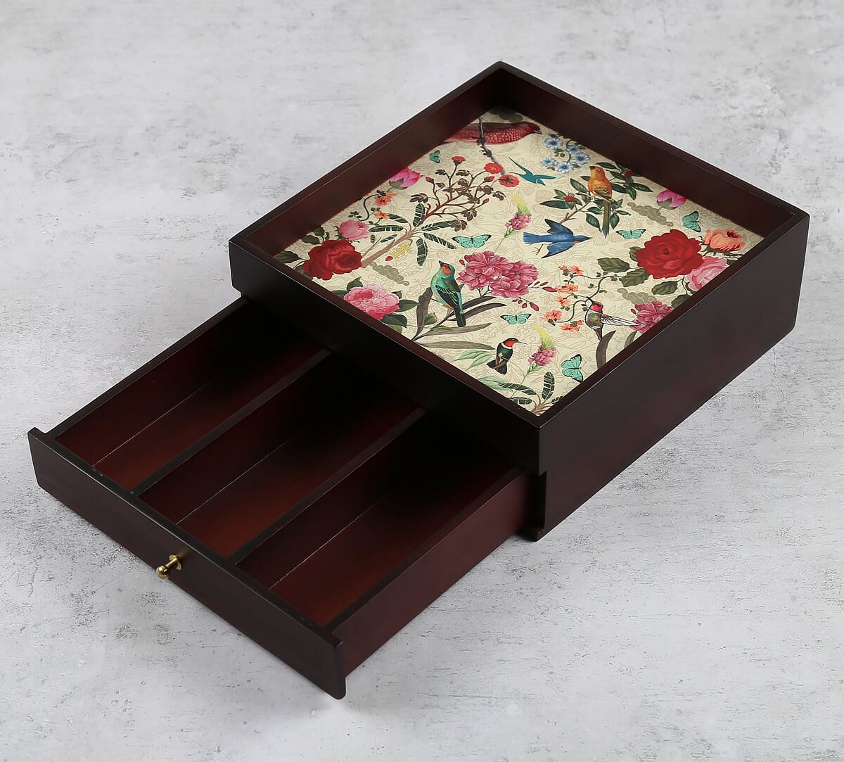 India Circus by Krsnaa Mehta Bird Land Cutlery Organizer