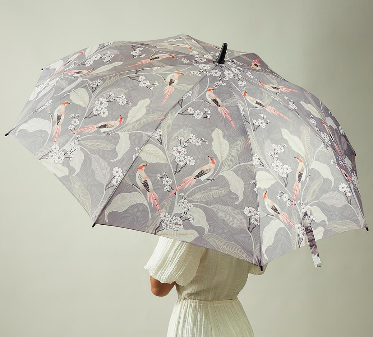India Circus by Krsnaa Mehta Bird Land Paradise Long Umbrella