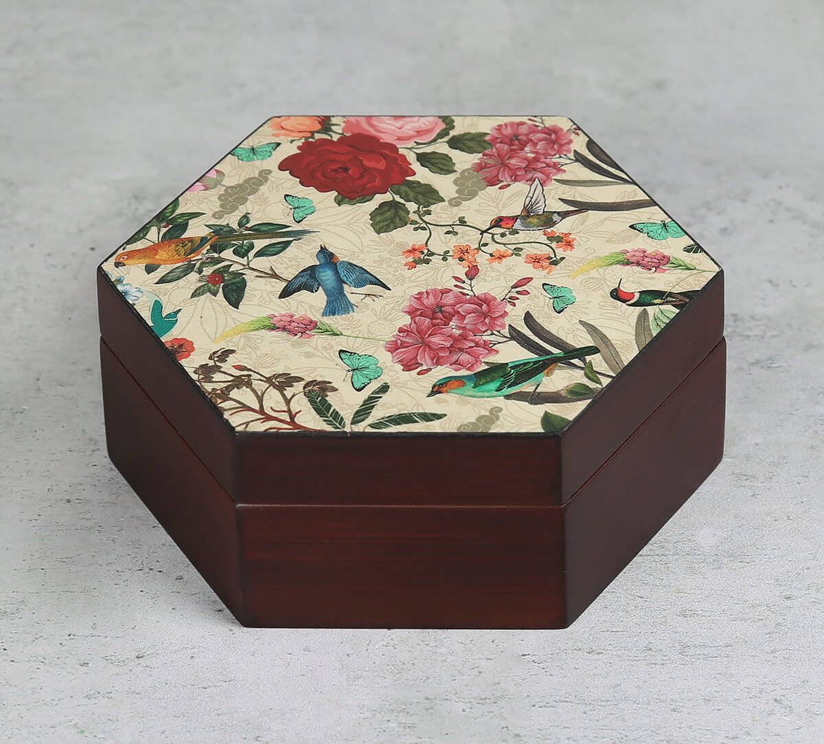 India Circus by Krsnaa Mehta Bird Land Storage Box