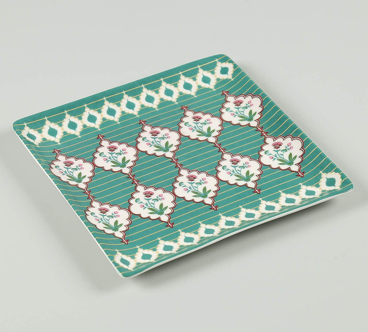 India Circus by Krsnaa Mehta Blooming Dahlia Medium Platter