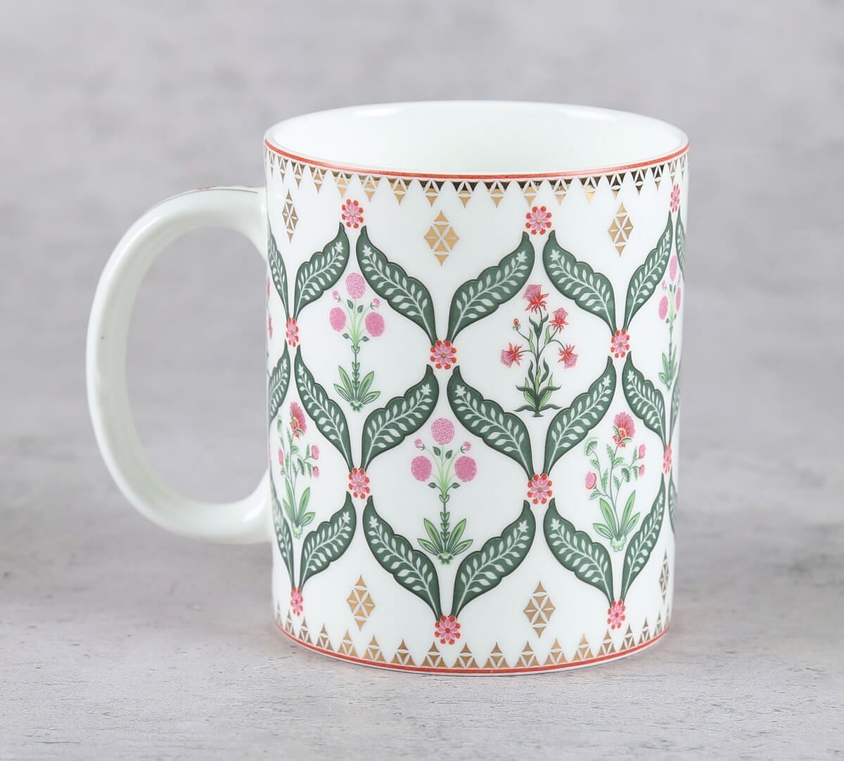 India Circus by Krsnaa Mehta Blooming Dahlia Mug Set of 2