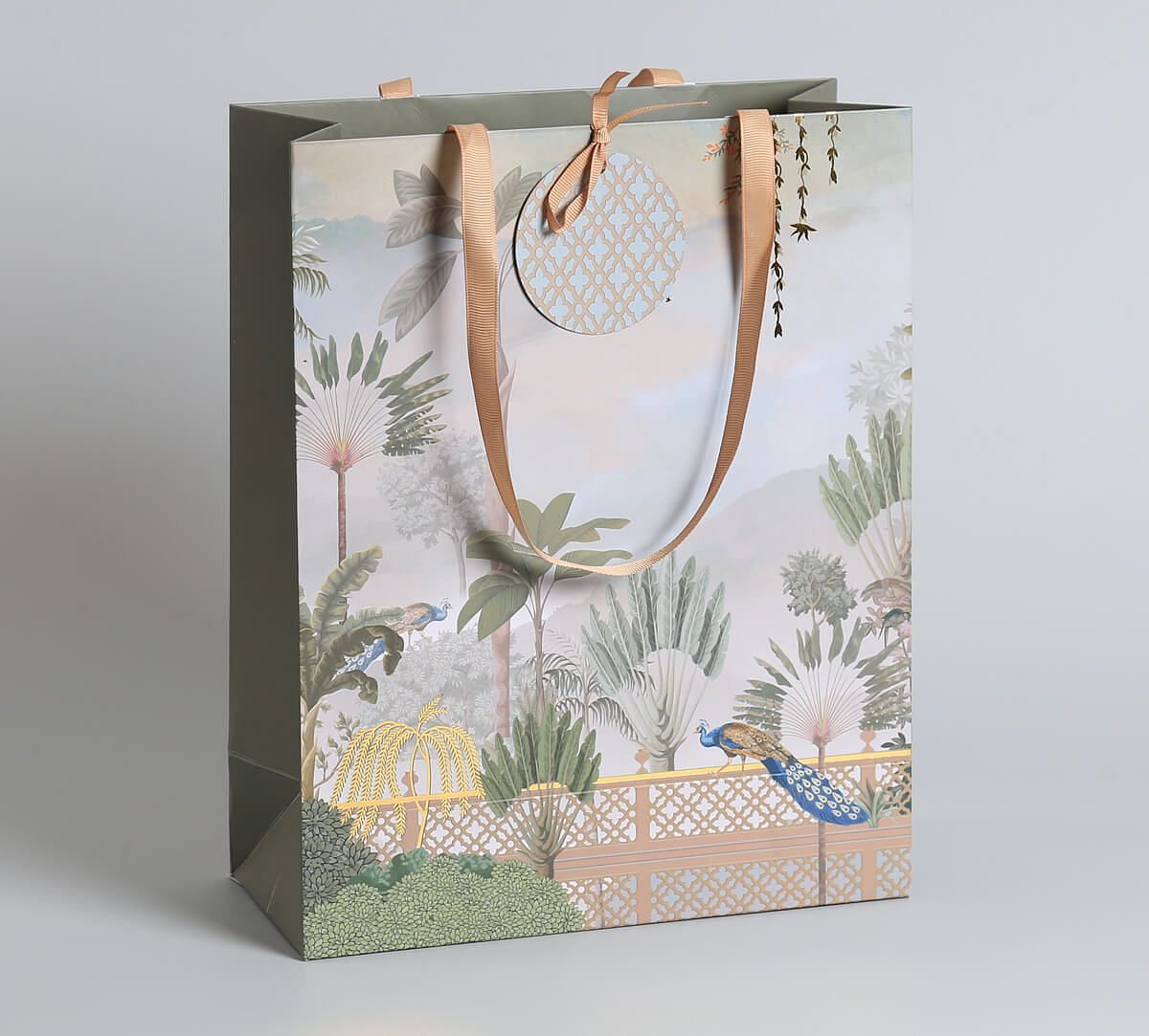 India Circus by Krsnaa Mehta Blooming Meadow Big Gift Bag Set of 5