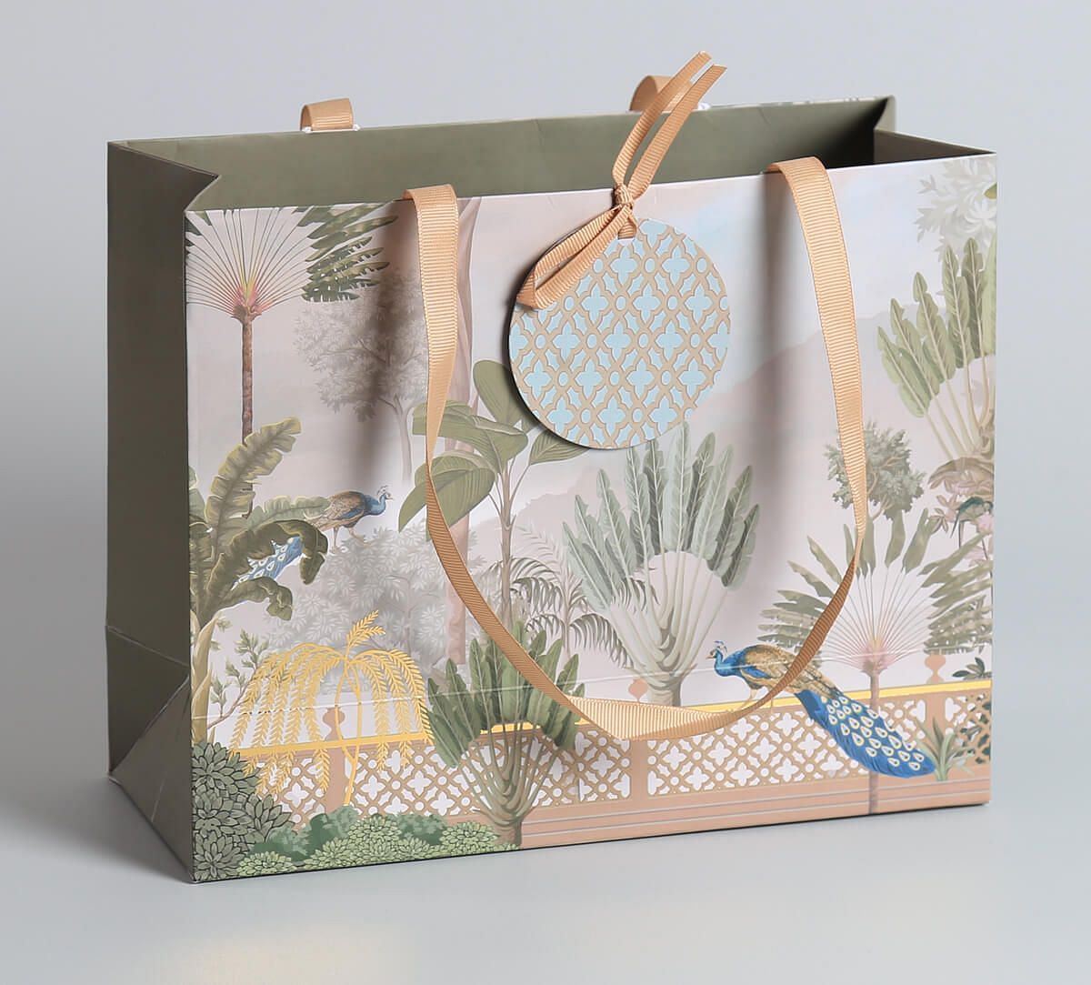 India Circus by Krsnaa Mehta Blooming Meadow Small Gift Bag Set of 5