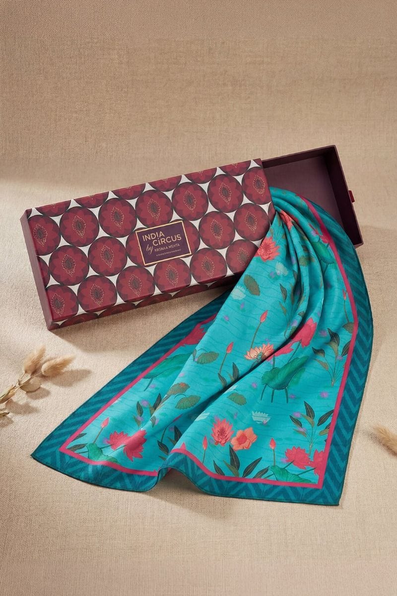 Blossomy Mosaic Scarf