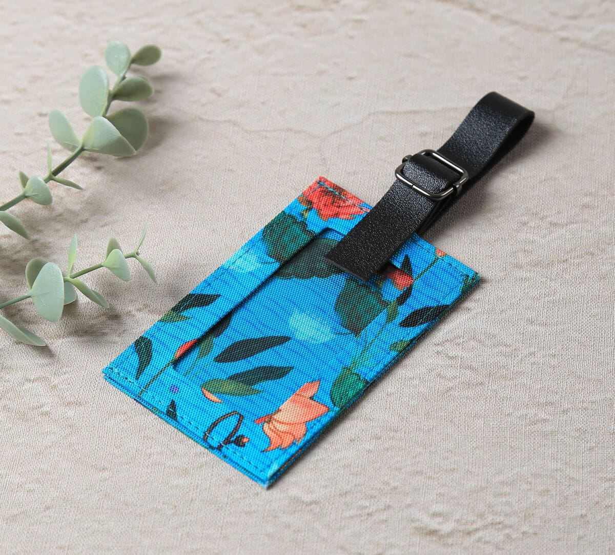 Blossomy Mosaic Travel Tag