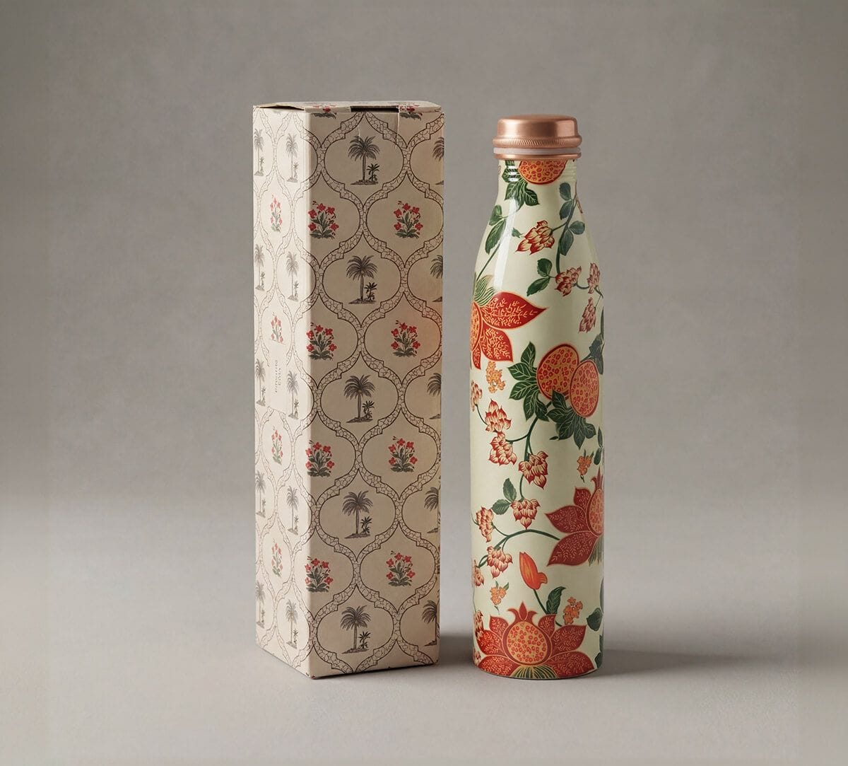 Blushed Orchard Copper Bottle