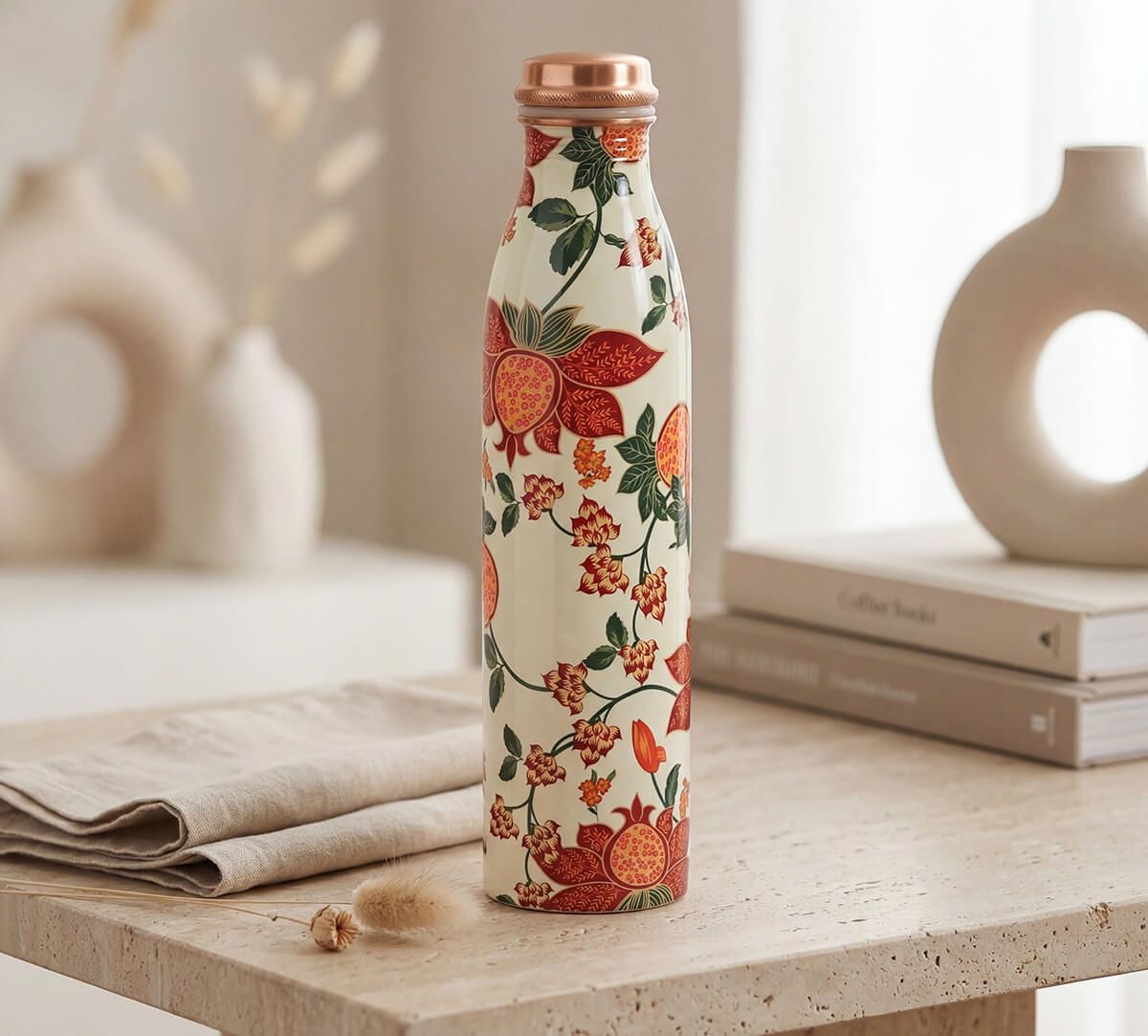 Blushed Orchard Copper Bottle