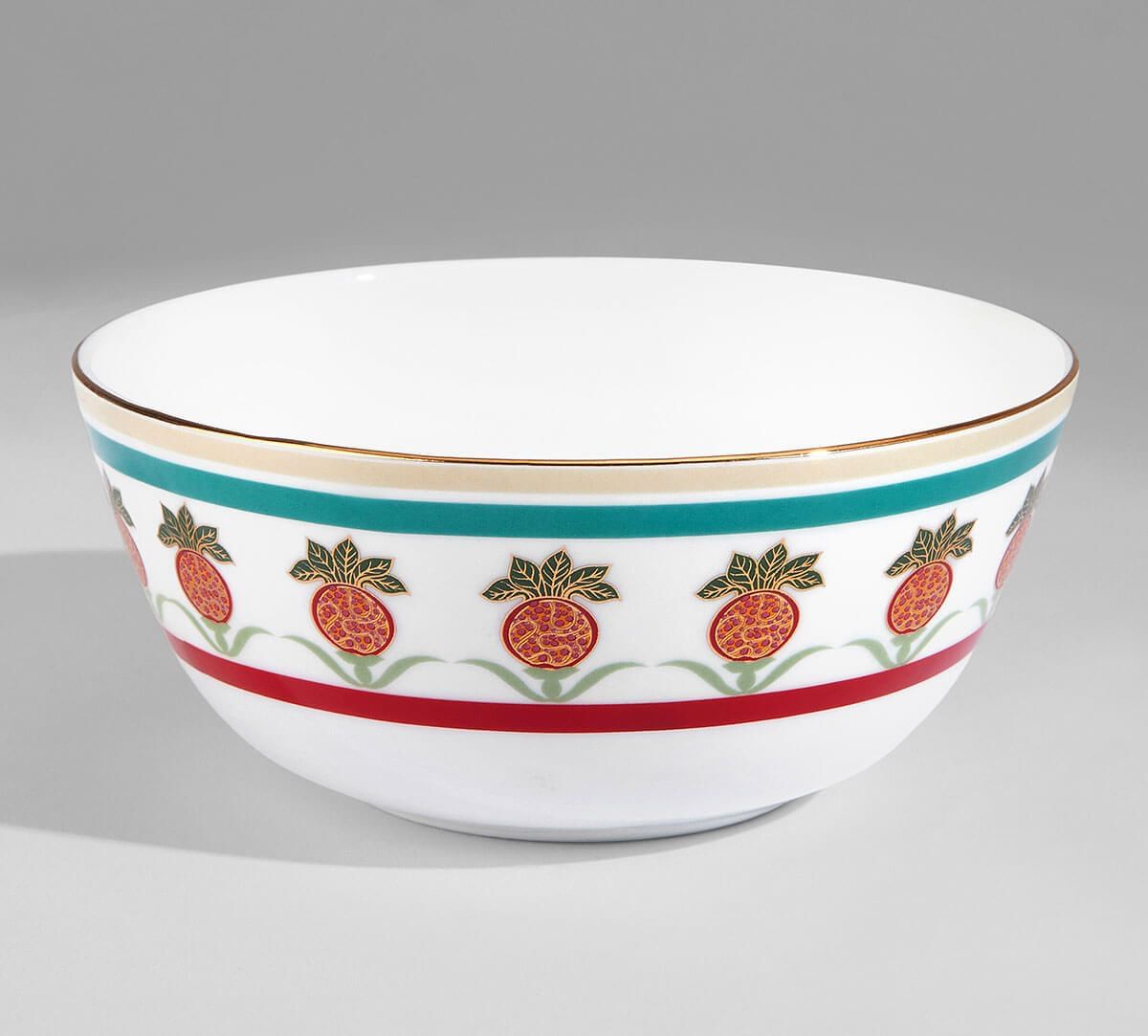 India Circus by Krsnaa Mehta Blushed Orchard Soup Bowl Set