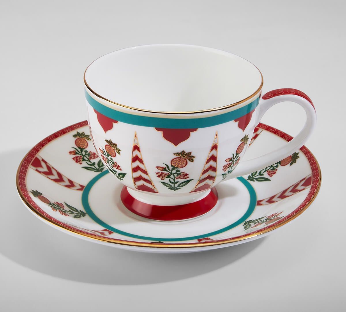 India Circus by Krsnaa Mehta Blushed Orchard Tea Set