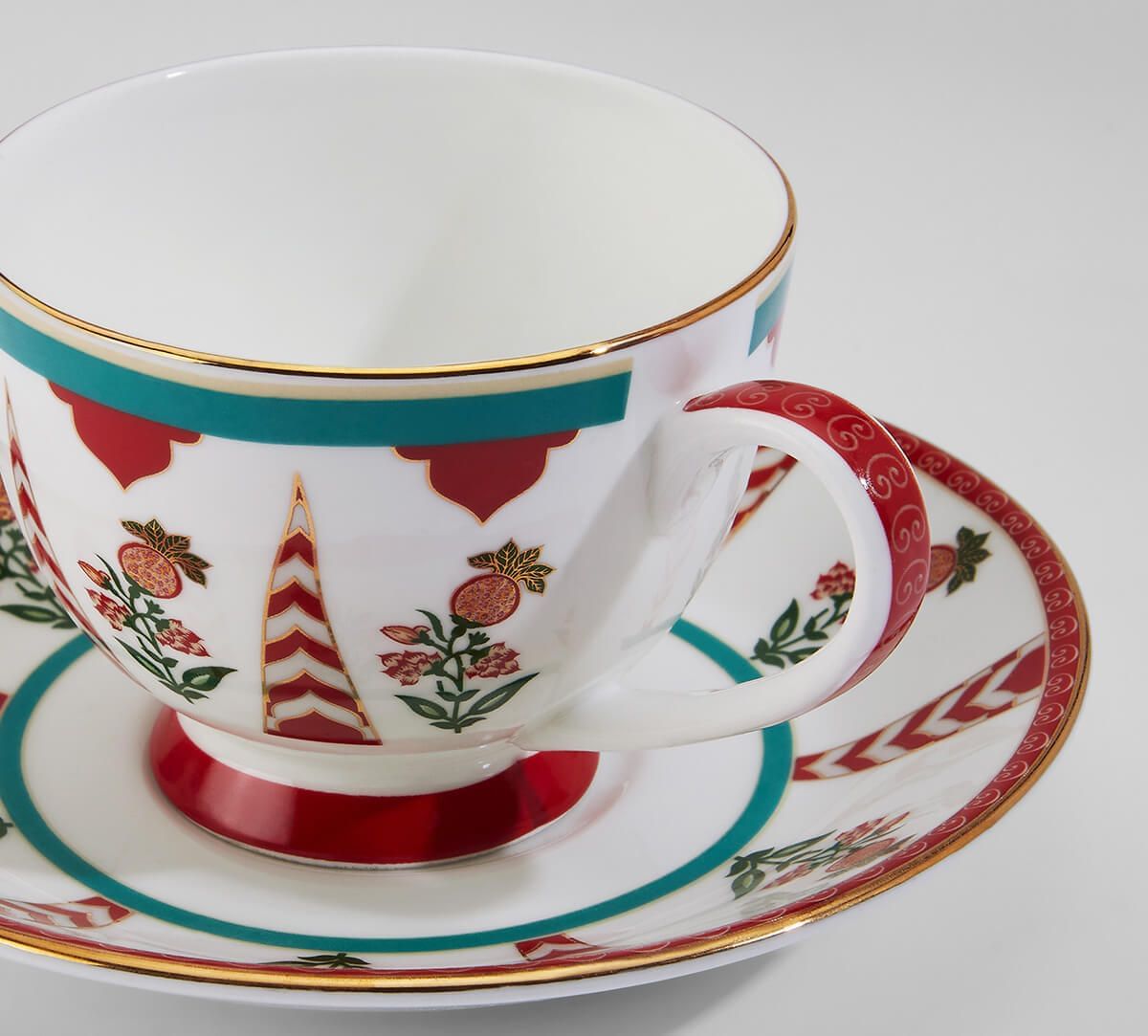 India Circus by Krsnaa Mehta Blushed Orchard Tea Set