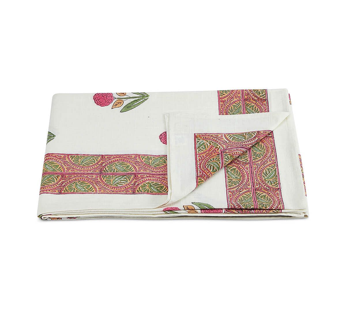 India Circus by Krsnaa Mehta Botanical Beauty Table Cover