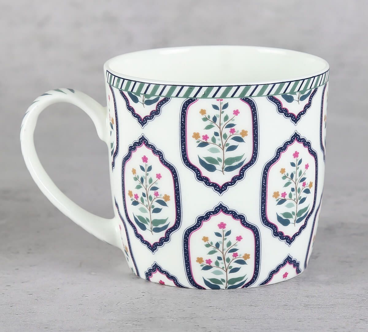India Circus by Krsnaa Mehta Bouquet Brush Mug Set of 2