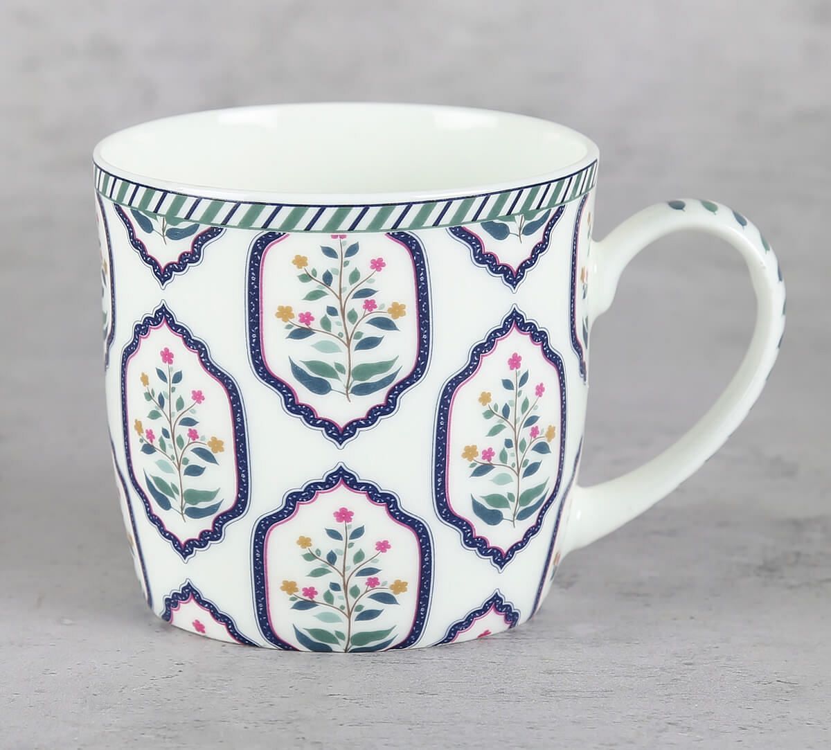 India Circus by Krsnaa Mehta Bouquet Brush Mug Set of 2