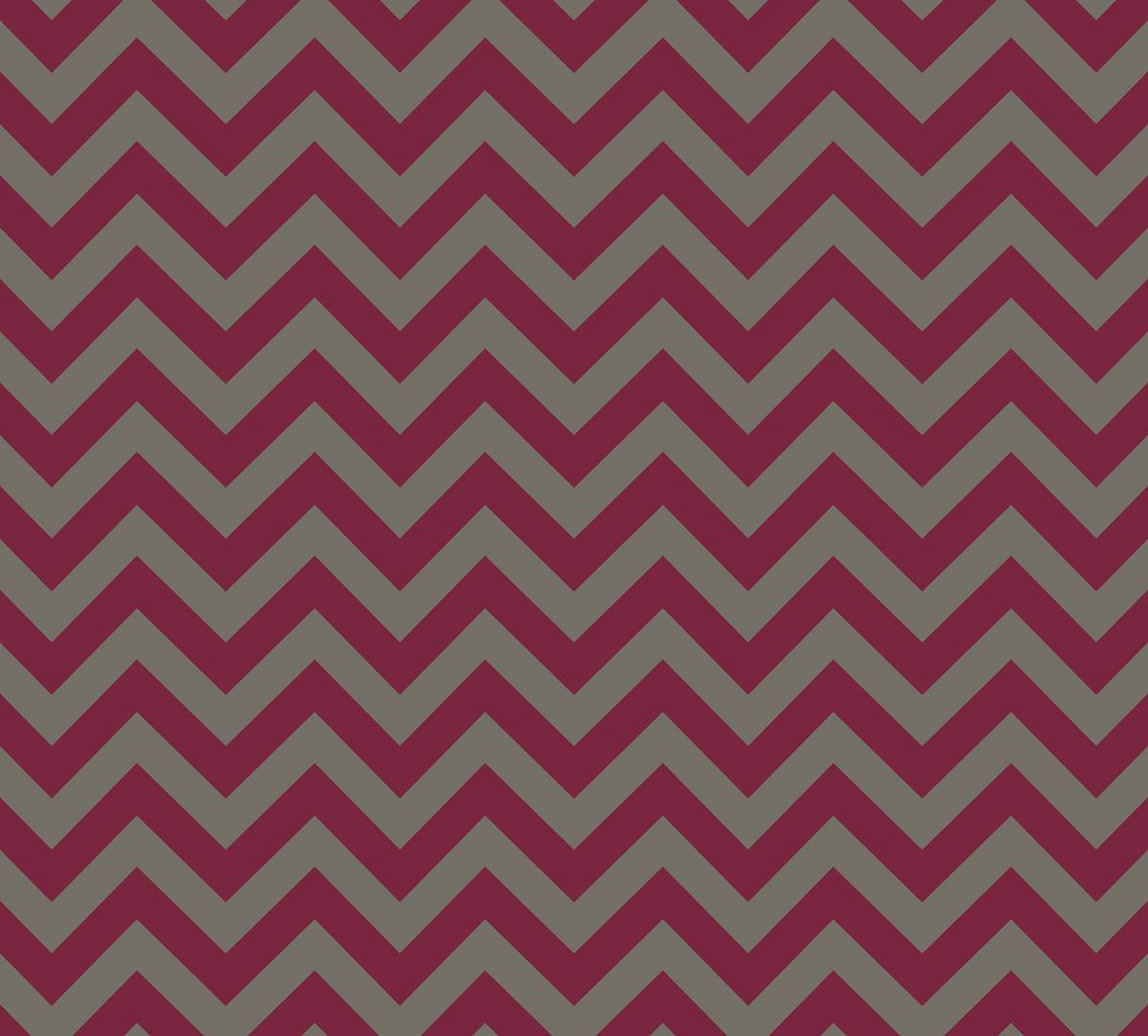 India Circus by Krsnaa Mehta Carmine Chevron Wallpaper
