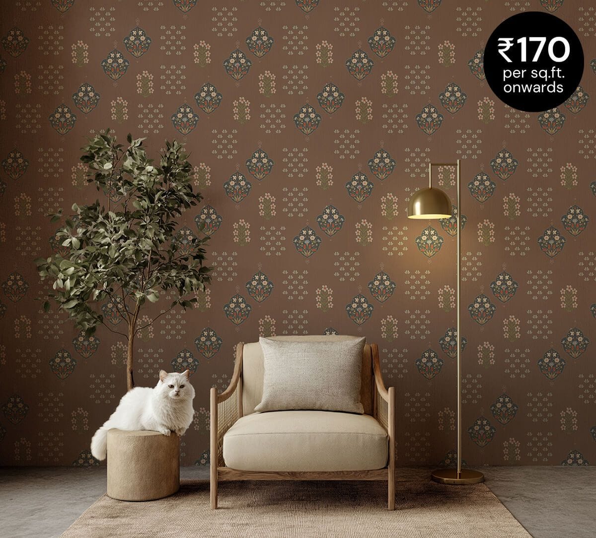 Floret Delight Wallpaper