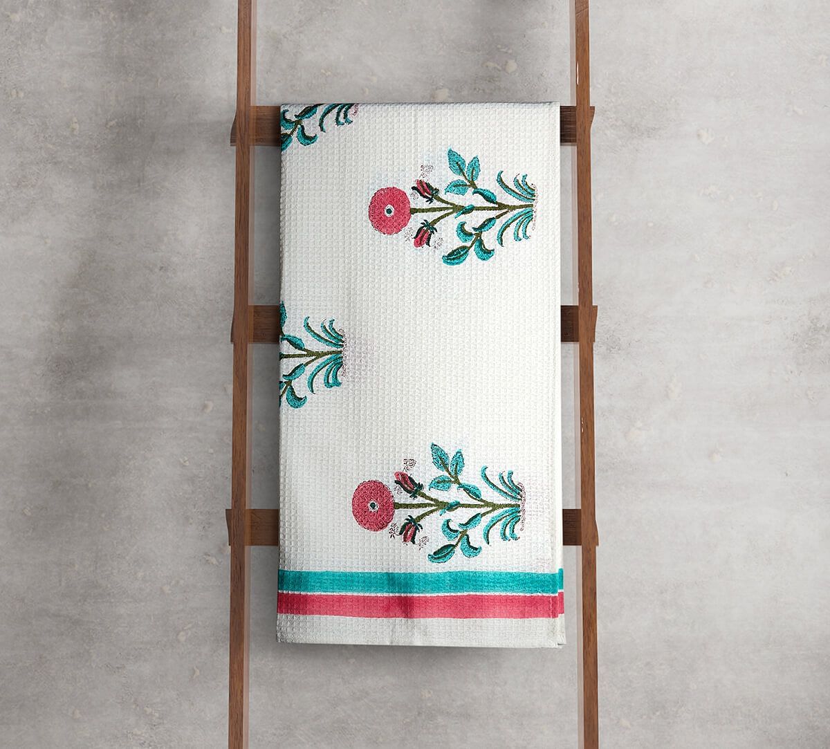 India Circus by Krsnaa Mehta Cerulean Haven Bath Towel