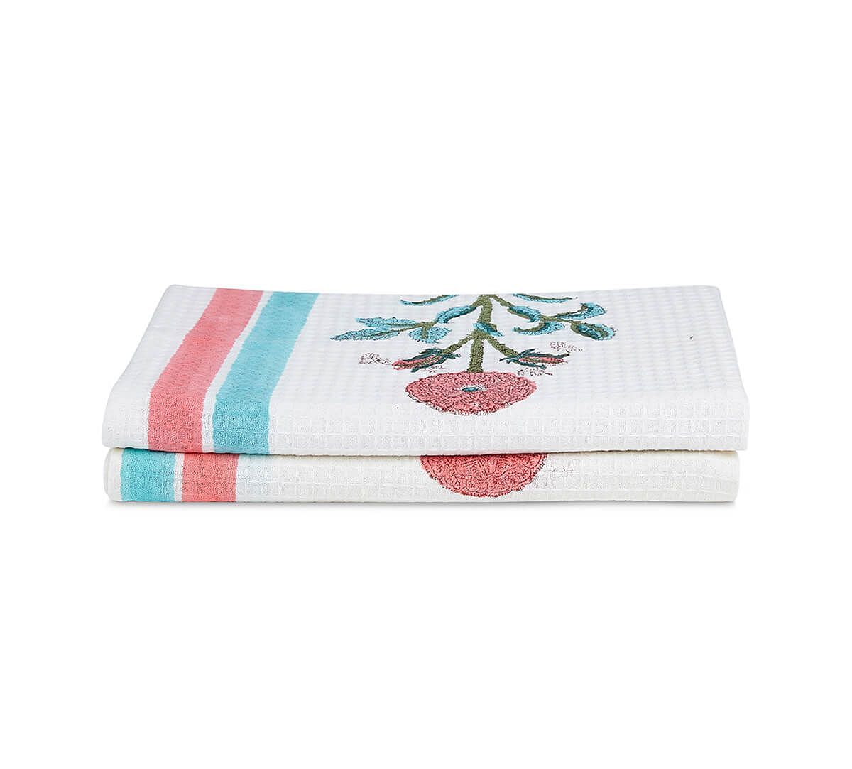 India Circus by Krsnaa Mehta Cerulean Haven Hand Towel