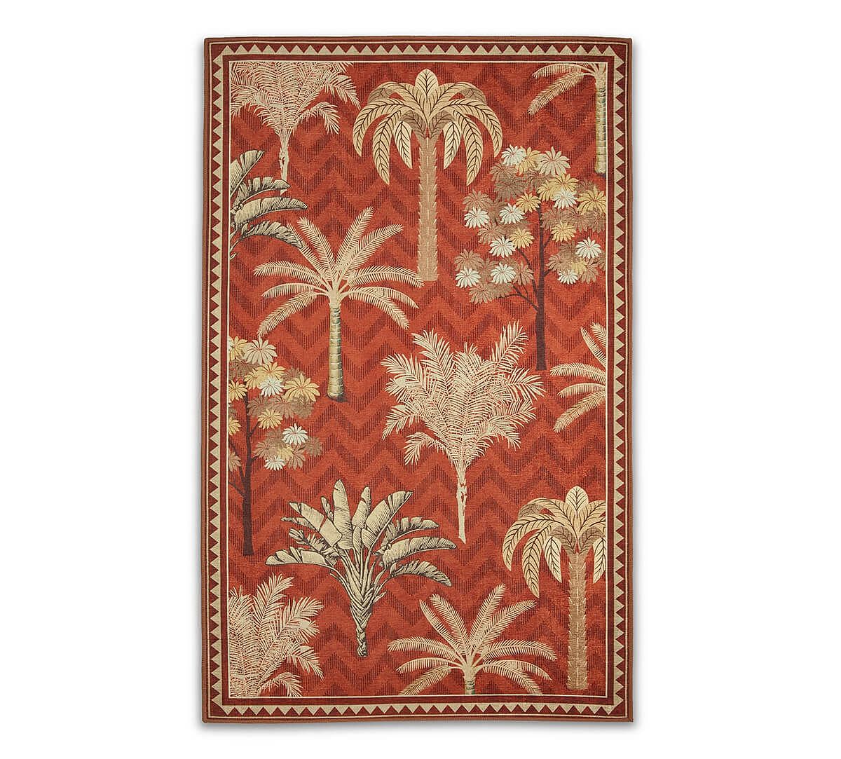 India Circus by Krsnaa Mehta Chevron Cycas Rug